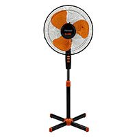 16'' Stand fan Perfect FM-3235, 40W, black-orange
