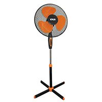 16"Stand fan Muhler FM-5070, 40W, black-orange