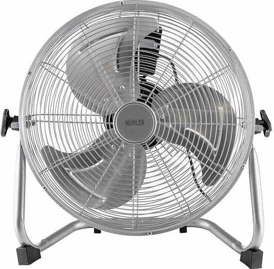 18" Industial floor fan Muhler FM-1813, 100W, metal
